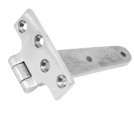 Bisagras con Correa en T de Acero Inoxidable 304 de 6 Pulgadas, 2 Bisagras Marinas para Cercas de Madera, Puertas, Puertas, Graneros con Tornillos, Hechas de Material de,