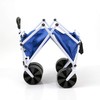 YSC Folding Beach Wagon – Collapsible Cart with Wheels –
