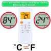 Unbranded Remote Control For Midea MRCOOL FRIMEC Klimaire Air Conditioner