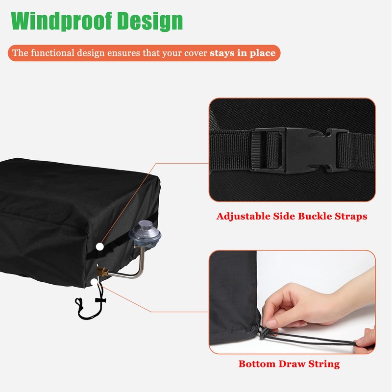 WOMACO 22 inch Griddle Cover for Blackstone Griddle with Hood,