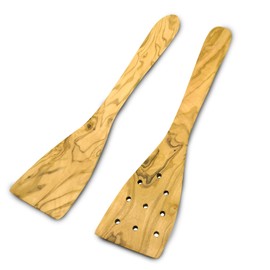 Olive wood, wooden spoon, cooking spoon, wooden spoon, cooking spoon, olive wood, kitchen utensils (spatula)
