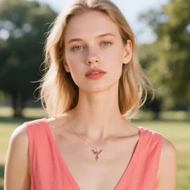 CUPENDA Phoenix Necklace S925 Sterling Silver Rising Phoenix Pendent Jewelry Gifts for Women