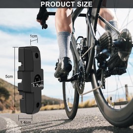 Adiwo Magura Brake Pads, Pack of 8 Bicycle Brake Pads for Magura Bicycle Brake Pads Hydraulic Brakes Brake Shoes Compatible with Magura HS11 HS22 HS24 HS33 HS66