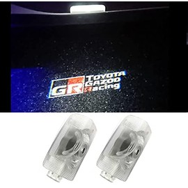 Toyota Camry GR Courtesy Lamp, LED Logo, Door Light, Toyota LED Chip, High Brightness, Set of 2, Left and Right