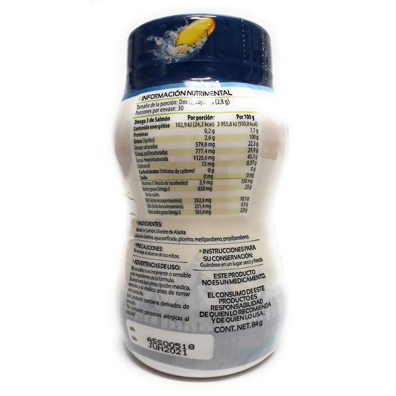 Solanum Omega - 3 Salmón Salvaje De Alaska