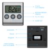 Upgraded Refrigerator Thermometer, Freezer Thermometer with High & Low Temperature