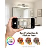 NIORSUN 31.5 Inch Modern Bathroom Light Fixture, 18W 5CCT Dimmable