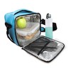 NERTHUS Lunch Shoulder Bag and Two Pockets: Blue, 22 x