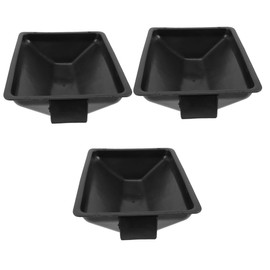 PACKOVE 3pcs Wheelchair Commode Potty for Elderly Bedside Toilet Chair Thick Durable Design Easy to Use Portable Potty for Seniors and Disabled Individuals