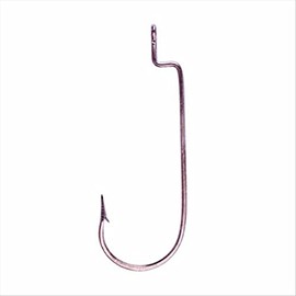 Eagle Claw L091GH Anzuelo Recto, 1/0, 6 piezas