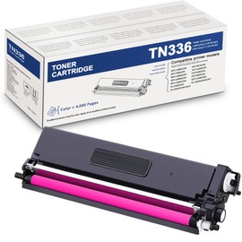 TN336 Toner cartridges Replacement for Brother TN336M High Yield Magenta Toner Cartridge HL-L8250CDN, HL-L8350CDW, HL-L8350CDWT, MFC-L8600CDW, MFC-L8850CDW Printers