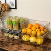 blitzlabs Stackable Wire Organizing Storage Baskets Fruit Vegetable Organization Pantry