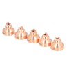 5PCS Consumables Tip Shield Brass Hand Drag Cutting Torch Shield