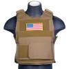 Lancer Tactical CA-302 Body Armor Vest with Mock Ballistic Style