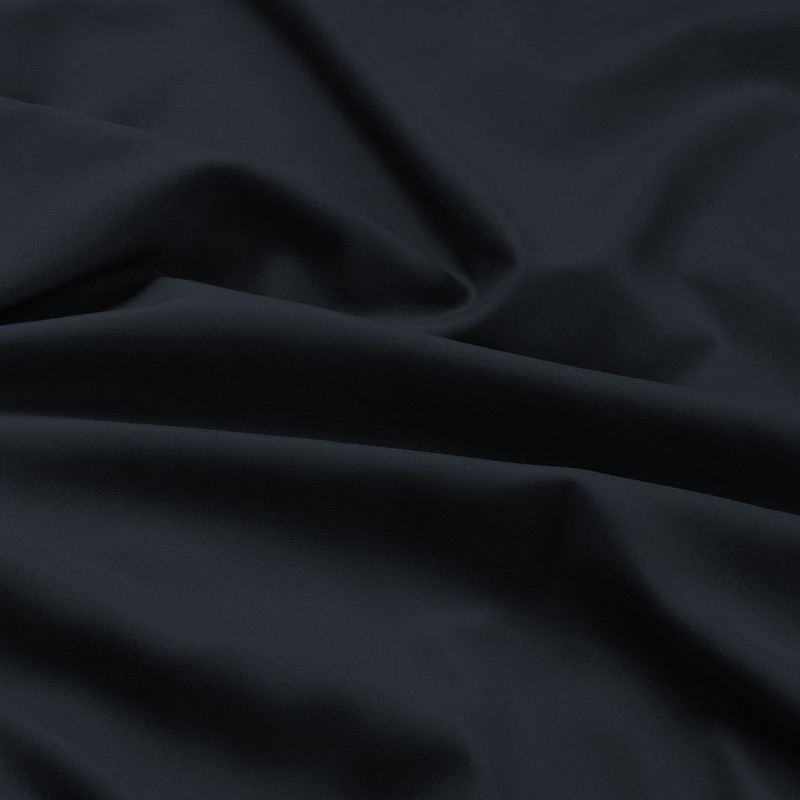 Imperial Rooms Single Duvet Cover Set Brushed Microfiber Plain Black