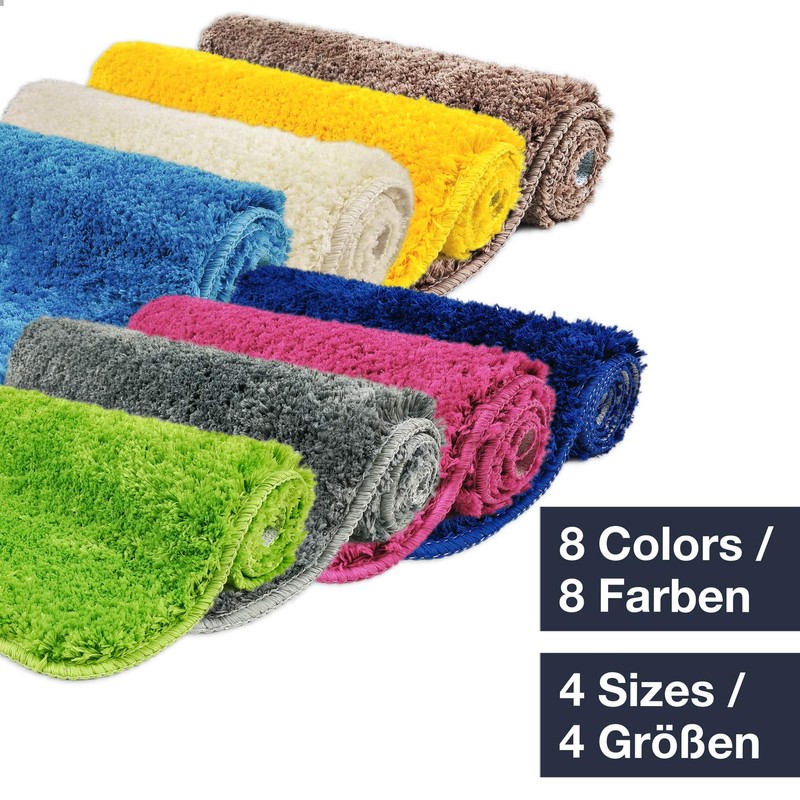 WohnDirect Bath mats can be combined to a set, bath
