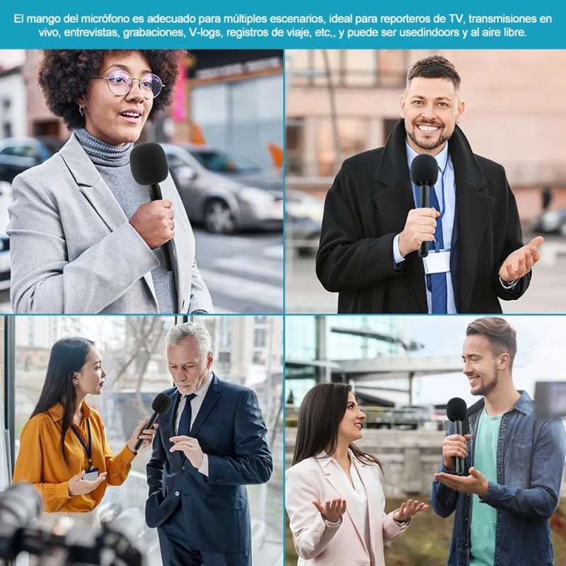 Adaptador De Micrófono Inalámbrico Para Entrevistas