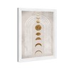 Wynwood Studio Abstract Modern Boho Moon Phases Canvas Wall Art