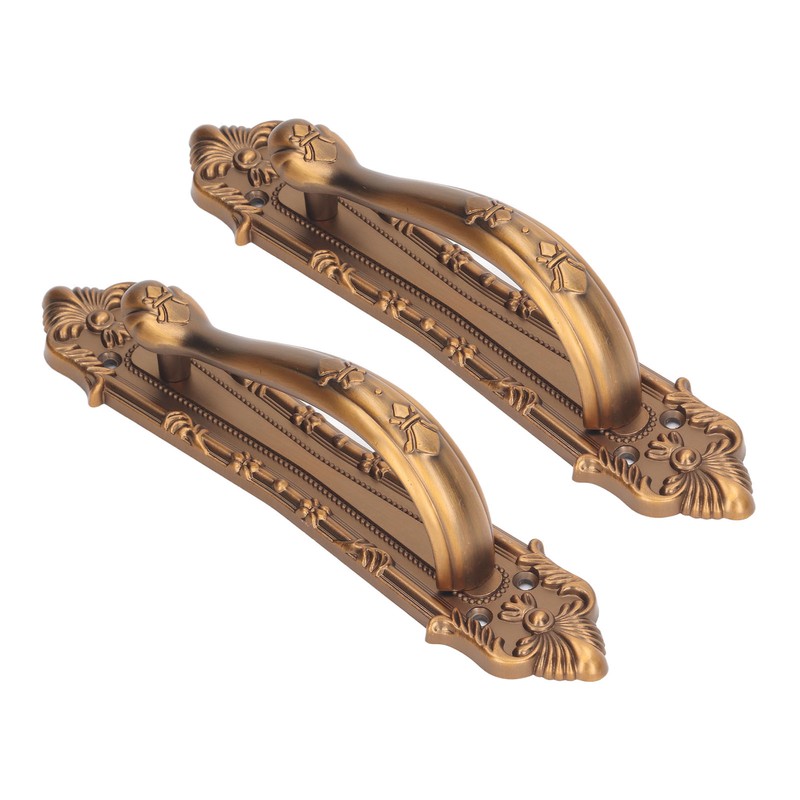 2 Set Sliding Barn Door Handles and Pulls Aluminum Alloy