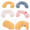 VILLFUL 4pcs U Shaped Cat Pillows for Indoor Cats Soft