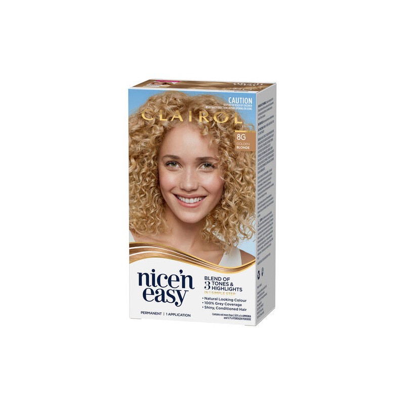 Clairol Nice 'N Easy 8G Natural Golden Blonde
