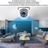 Wireless Light Bulb Camera 360 Degree Auto Tracking Recording 2