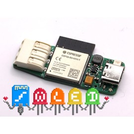 AJK LED Strip Driver (WS2812/SK6812), with 3 pin WAGO, USB-C, and ICS43434 Microphone. Home Assistant Compatible, pre-Loaded with WLED