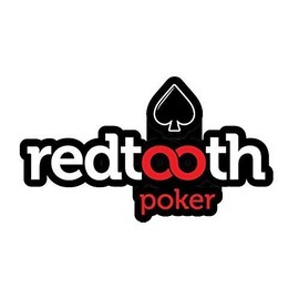 Embroidered Redtooth Poker Shirt Sticker