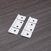 ECSiNG Pack of 2 3 1/2 inch flag hinge with