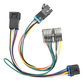 UOIENRT 16233143 A/C Heater Climate Temperature Control Adapter Wire Harness Without Rear Defrost Option, Replacement for Chevy Silverado 1995, Replaces 9378815