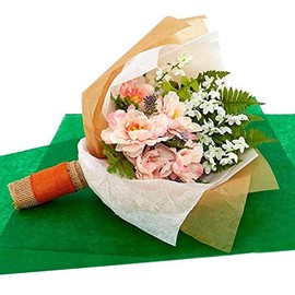 Green Waxed Tissue Paper 15" X 20" | Quantity: 480