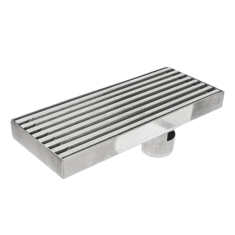 Linear Shower Drain Stainless Steel Odor Resistant Rectangular Floor Drain