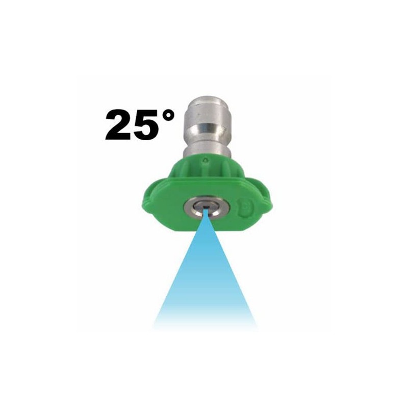 Erie Tools Stainless Steel 5.5 Orifice 25 Degree 1/4 in.