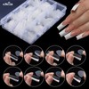 NMKL38 288PCS Nail French Silicone Sticker Nail Dual Form Set