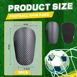 Lilbitty Football Shin Pads, Dark Grey, Extra Mini Shin Pads for Teenagers and Adults, Protective Equipment