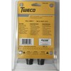 Tweco Cable Connector,Male,Double Point,PK2