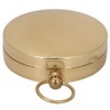 BORDSTRACT Handmade Brass Compass Antique Nautical Vintage Direction Compass Direction