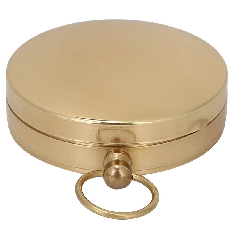 BORDSTRACT Handmade Brass Compass Antique Nautical Vintage Direction Compass Direction