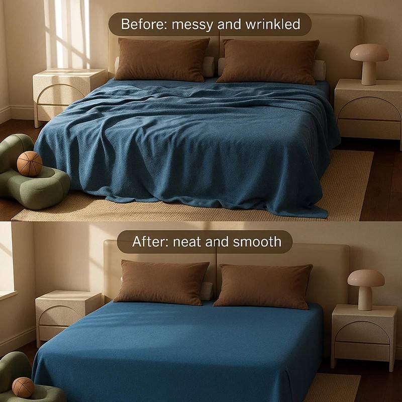 Bed Sheet Holder, Sheet Holders for Bedding, Fitted Sheet Clips