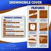 Savvycraft Snowmobile Cover Compatible with 2015 Polaris Pro RMK 800