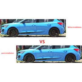 1pcs Metal New ST Car Emblem 3D Racing Decal Sport Turbo Badge Replacement for car (Black White)