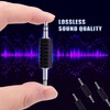 KUOQIY 8 pieces 3.5 mm male to male stereo coupler