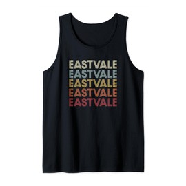 Eastvale California Eastvale CA Retro Vintage Text Tank Top