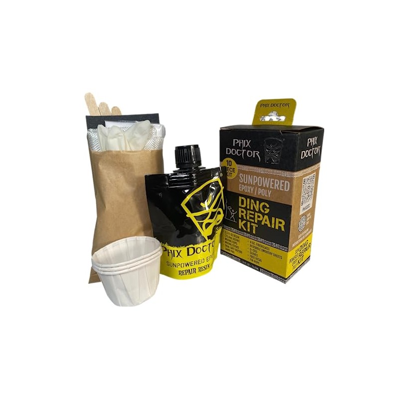 Phix Doctor Surfboard Repair Kit - Quick Cure Epoxy