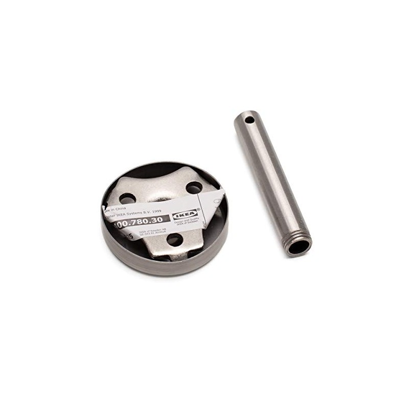 Ikea Dignitet Stainless Steel Support/Corner Fixture for Curtain Wire