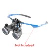 Clip-on Magnifying Loupe with Metal Clip Binocular Loups for Glasses