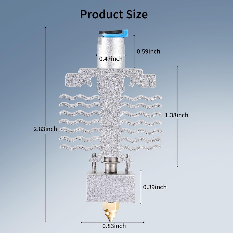 hardcore lab Ender 3 Neo Hotend Upgrade: Compatible with Creality