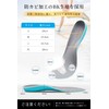 FUFUNOYA Insole, Fatigue-Resistant, Shock Absorption, Flatfoot, Arch Support, Footbed, Men's,