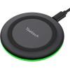 Yootech Wireless Charger,10W Max Fast Charging Pad Black/Black