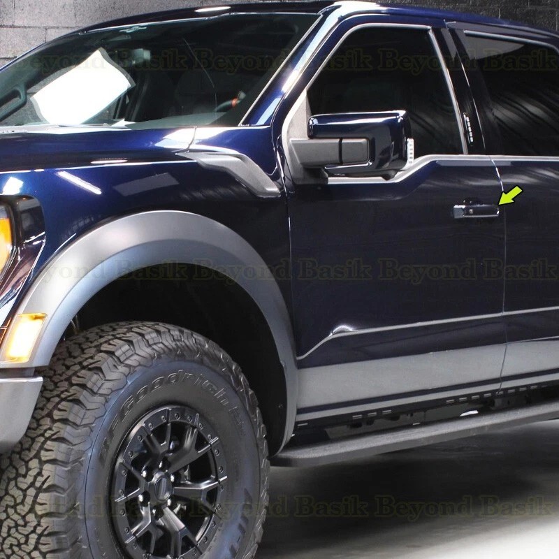 Torox For 2021-2025 Ford F150 FRONT Door Handle COVERS W/2